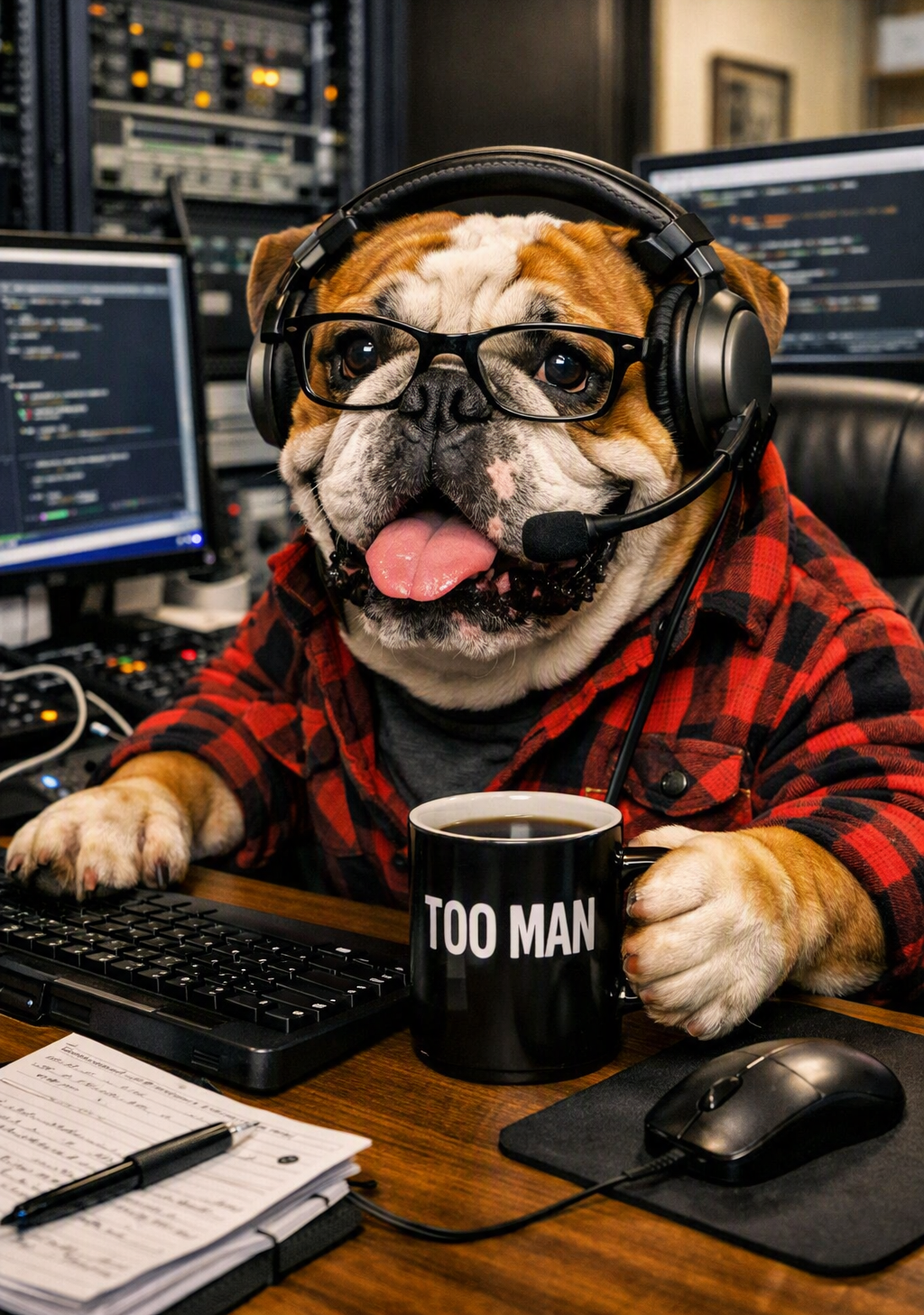 Funny Bulldog